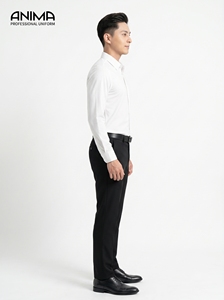 Top Choice Mens Shirt 50% Bamboo 50% <b>Micro</b> Fiber Anti Pilling Colorfast Modern Slim Fit Spring Autumn Daily Style - Product Image 5