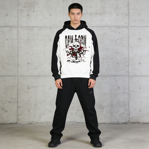 Sudadera con Capucha Unisex Monocromática OEM/ODM, Personalizada, Vintage, Holgada, Transpirable, con Cremallera, para Invierno, MetroFlex Essentials - Product Image 1