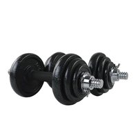 Ensemble d'haltères réglables en fonte Feifanhongyu 15kg-50kg, équipement d'entraînement de musculation, haltères réglables