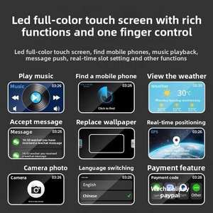 Audífonos Inalámbricos TWS con Pantalla Táctil LCD, Cancelación Activa de Ruido (ANC) y ENC, Alta Calidad de Sonido - Product Image 6