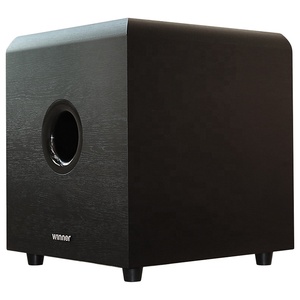 Meilleures ventes, caissons de basses en bois haut de gamme, couleur noire, super basses, fête cool, caisson de basses de 10 pouces, haut-parleur de caisson de basses DJ - Product Image 2