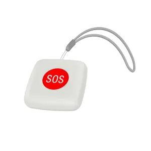 Mini Tuya ZigBee SOS Button Sensor Alarm Elderly Alarm Push Waterproof Emergency Panic Button Switch Remote Security Alarm