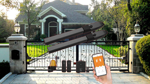 Điều khiển từ xa tự động kép Swing Gate Opener/nhà điều hành/động cơ 300kgs - Product Image 3