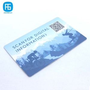 Carte de visite NFC écologique en papier, code QR imprimable, carte RFID, URL encodée, compatible Android et <span class=keywords><strong>iPhone</strong></span> - Product Image 4