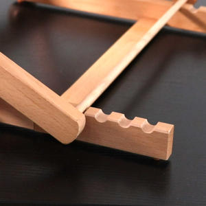 Foska Fournisseurs de fournitures de bureau Hêtre de haute qualité en <span class=keywords><strong>bois</strong></span> Portable toile support bureau <span class=keywords><strong>peintre</strong></span> H-Frame <span class=keywords><strong>chevalet</strong></span> avec hauteur réglable - Product Image 4