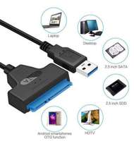 Adaptador de cable SATA a USB 3,0/2,0, hasta 6 Gbps, 7 + 15/22 pines, compatible con disco duro externo SSD HDD de 2,5 pulgadas, Sata III SATA 3