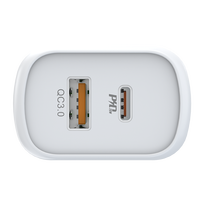 Chargeur mural USB PD20W 5V 3A, adaptateur secteur USB Cube, charge rapide, chargeur domestique pour téléphone portable