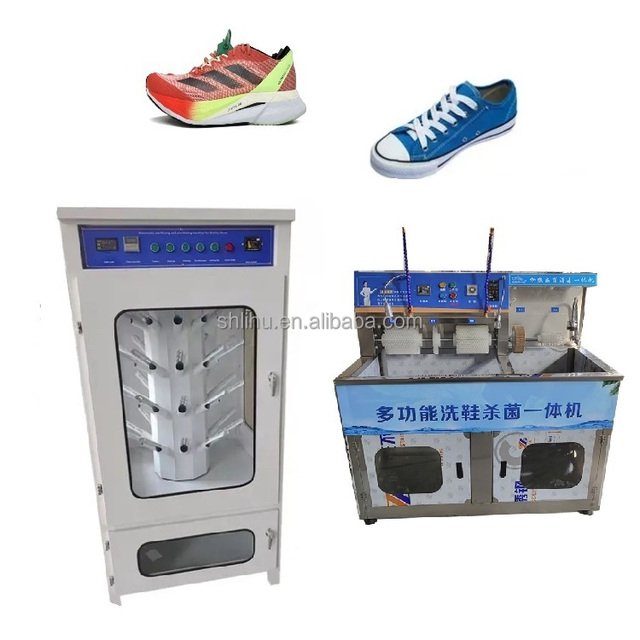 Automatic Sneaker Shoe Cleaning Machine Sneaker Washing Washer Cleaner Machine and Dryer Dry Sneaker Laundry Machine