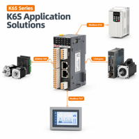 Contrôleur programmable PLC modulaire compact série Kinco K6S, module d'extension E/S RS485 Ethernet CANopen