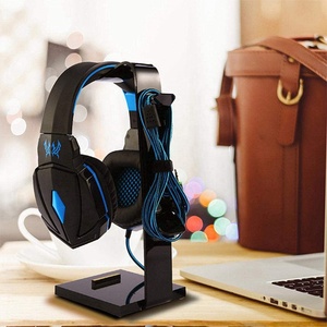 Acryl-Kopfhörerständer der Marke ZBH für stilvolle Headset-Halterung, Display-Tischhalterung für Kopfhörer, Modell H2020-00043 - Product Image 5