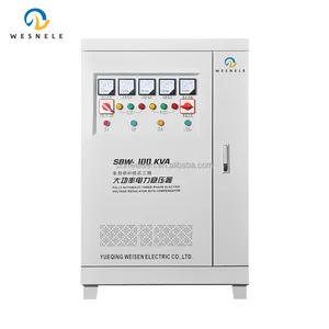 SBW-100 voltage stabilizer 100 KVA 3 phase automatic voltage stabilizer New design