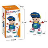 Longxi électrique garçons poupée nouveauté dessin animé rose filles poupées jouets lumineux jouet éducatif danse marionnette Robot pour enfants