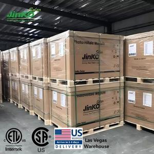 Panneau solaire américain JINKO 455W tout noir Panneau de stock américain à Las Vegas Loca Stock Prix DDP Livraison rapide Prise en charge du paiement par carte de crédit - Product Image 4