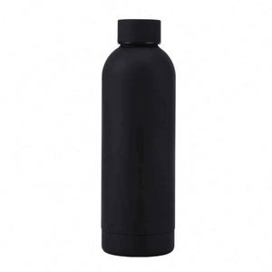 Stainless Steel Vacuum Insulated Water Bottle Minimalist Design 24H Thermal Travel <b>Flask</b> Multiple Colors Available - Product Image 3