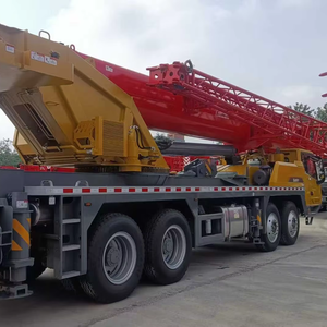 Grúa para Camión de 80T de Capacidad <span class=keywords><strong>M</strong></span>áxima de Elevación, Modelo STC800, con Movimientos de Elevación y Oscilación sin Vibraciones, en Oferta - Product Image 1