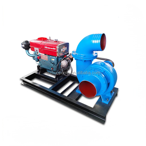 Customizável 15-25hp Fazenda Bomba 15kw Alto Fluxo Misturado Irrigação Impulsor De Aço Inoxidável Controle Totalmente Automático Diesel/Elétrico - Product Image 2