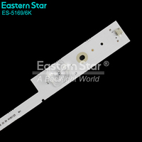 Bande LED de rétroéclairage TV de haute qualité ES-5169 à 6 LED pour téléviseur HISENSEI JL.D65061330-003DS-M, vente en gros de bandes LED pour TV