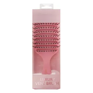 Hair Scalp Massage Comb Hairbrush Bristle Nylon Women Wet Curly Detangle Hair Brush