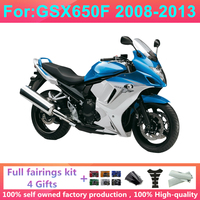 Kit de carénage complet pour moto compatible avec Katana GSX650F GSX 650F GSX 650 F 2008 2009 2010 2011 2012 2013, carénages ABS
