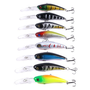 Mixte 43 pièces Minnow Leurres de pêche appâts Dur Appâts S'attaquer leurre de pêche à la <span class=keywords><strong>mouche</strong></span> ensemble - Product Image 6