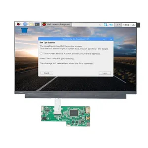 Tela de toque de alta qualidade HD-MI monitor tft, display lcd compatível com raspberry pi 400 4 3b + 3b windows pc para tamanhos diferentes