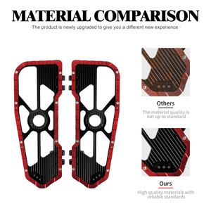 ハーレー ソフテイル ツーリング ストリートグライド ロードグライド FLH/T FLHX FLTRX <span class=keywords><strong>1986</strong></span>年以降モデル対応 オートバイ ドライバー フロアボード フットペグ フットレスト - Product Image 4
