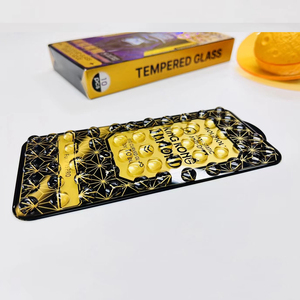 ESD antiestático Gran borde curvo King Kong <span class=keywords><strong>Gorilla</strong></span> corte de diamante biselado protector de pantalla de vidrio templado para <span class=keywords><strong>iPhone</strong></span> 16 15 14 13 pro - Product Image 5