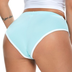 Vêtements athlétiques de motard taille haute pour femmes, gros, personnalisés, grande taille, Nylon Spandex, coton, noir, <span class=keywords><strong>blanc</strong></span>, pour filles, vente en gros - Product Image 5