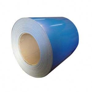 Bobine d'acier prélaqué Q235 galvanisé 0,32*1200mm RAL5012 SGCC Z150, bobine d'acier revêtue de couleur - Product Image 5