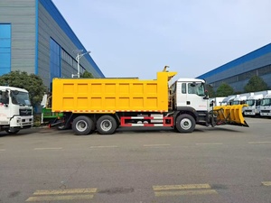 Vente directe d'usine, camions de déneigement multifonctionnels HOWO, robustes, avec lame à neige et épandeur de sel pour la fonte de la neige - Product Image 4