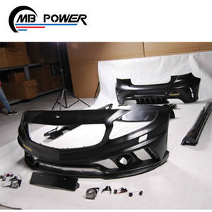 Una clase W176 W estilo cuerpo kit de para W176 A260 <span class=keywords><strong>A250</strong></span> A200 A180 parachoques delantero lado faldas parachoques trasero de coche A <span class=keywords><strong>precio</strong></span> de fábrica - Product Image 6