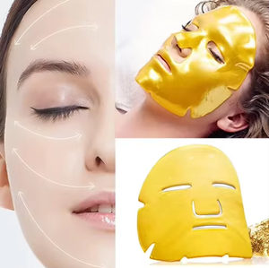 Maschera Viso al <span class=keywords><strong>Bio</strong></span>-Collagene, Confezione Famiglia per Idratazione Quotidiana, Maschera in Foglio al Collagene che Ritrae l'Umidità e Ripara la Pelle Secca - Product Image 6