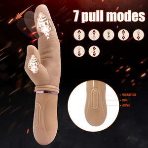 Оптовые секс-игрушки для женщин: силиконовый водонепроницаемый вибратор-кролик для точки G, стимулятор клитора, игрушки для женской мастурбации - Product Image 5