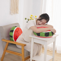 Offre Spéciale 3D numérique imprimé en peluche jouet décoration de la maison Putuan beau coussin Tatami canapé en peluche fruits oreillers