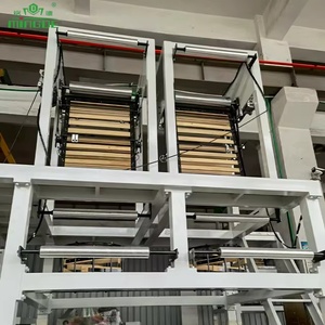 500mm * 2 <span class=keywords><strong>Hm</strong></span> Liner Roll <span class=keywords><strong>M</strong></span>áquina de soplado de película de doble cabeza de un solo tornillo - Product Image 4