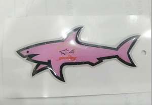 Autocollants Paul et Shark 3D tendance et imperméables pour téléphone portable, tablette, bagages, décoration DIY - Product Image 4
