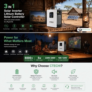 Station d'alimentation portable OEM ODM 300W 500W 1000W avec batterie au lithium, alimentation de secours portable pour le camping, compatible avec l'énergie solaire - Product Image 4