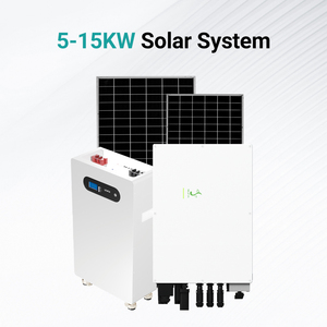 Kit solaire complet 5KW 10KW hors réseau avec contrôleur MPPT et batterie lithium-ion pour l'énergie solaire domestique HWS SOLAR S - Product Image 4