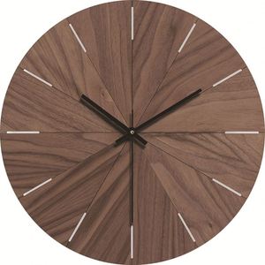 Supplier Modern Wood Grain Silent <b>Decorative</b> <b>Wall</b> <b>Clock</b> Gift for Living Room & Bedroom With World Time - Product Image 2