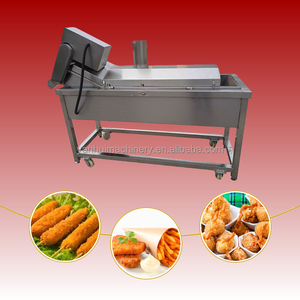 Línea de procesamiento de patatas fritas y patatas fritas para freír pollo <span class=keywords><strong>Plantin</strong></span> Snack Food Pasta con componente de motor central - Product Image 3
