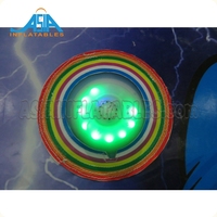 Mur interactif gonflable d'éclaboussure de système de jeu, jeu interactif gonflable avec IPS