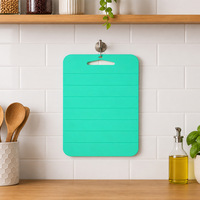 Planche à découper en silicone de qualité alimentaire FCM, pliable, antidérapante, double face, épaisse, pour la cuisine, le camping en plein air