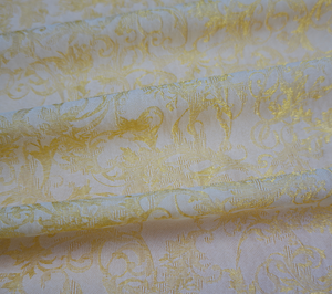 100% 涤纶提花面料，GG图案高密度色织弹力面料，用于时尚服装服装 - Product Image 1