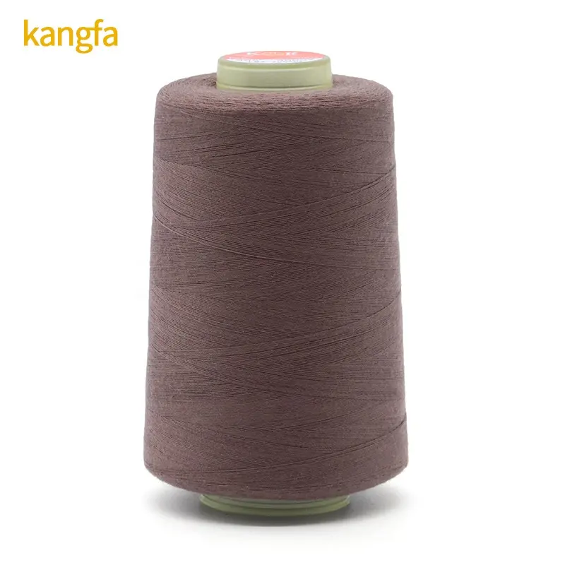 Durable Polyester Cotton Thread Spools Human Hair Sewing Thread 40/2 Custom Polyester Thread