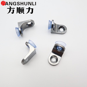 Đồ Nội Thất Hiện Đại Phần Cứng Tủ Tủ Glass Chủ Hợp Kim Kẽm + Kệ Nhựa Hỗ Trợ Pins Với Bảo Vệ Tủ - Product Image 2