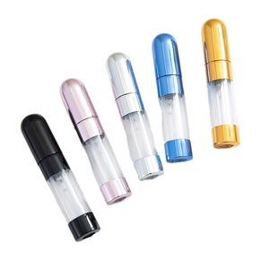 Botella dispensadora de Perfume de viaje de 5ML, relleno inferior, Spray de aluminio, botella vacía, botellas de Metal - Product Image 2