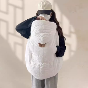 Couverture de porte-bébé universelle toutes saisons, couverture de poussette pour <span class=keywords><strong>nouveau</strong></span>-<span class=keywords><strong>né</strong></span>, cape kangourou pour porte-bébé, écharpe de <span class=keywords><strong>portage</strong></span> - Product Image 4