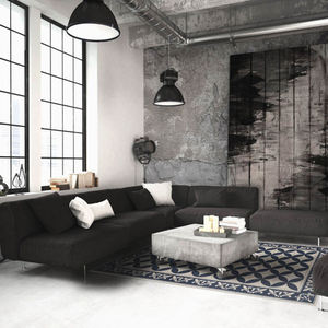 <span class=keywords><strong>Tapis</strong></span> <span class=keywords><strong>de</strong></span> sol en vinyle <span class=keywords><strong>de</strong></span> haute qualité, accessoire <span class=keywords><strong>de</strong></span> salon, moquette <span class=keywords><strong>de</strong></span> <span class=keywords><strong>cuisine</strong></span>, carreaux en fleur, décoration <span class=keywords><strong>de</strong></span> maison, en lin blanc, noir - Product Image 2