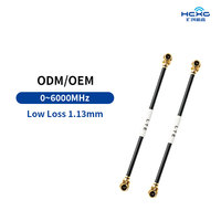 Câble d'antenne interne LTE MHF1 U.FL vers U.FL 1.13mm, câble de raccordement RF 50mm pré-étiqueté pour adaptateur de module sans fil 4G