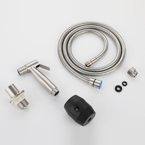 Austenite 304 Stainless Steel Kitchen Sink Spray Gun Set With Flexible Hose For Vegetable Washing And Dishwashing Sinks - Product Image 1